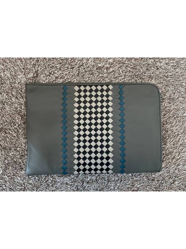 Intrecciato zipped clutch - BOTTEGA VENETA - BALAAN 2