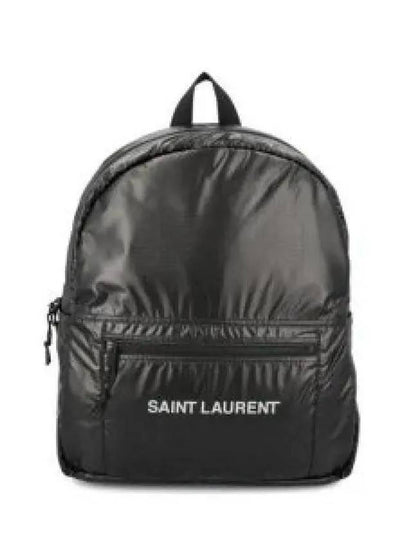 Nuxx Backpack In Nylon Backpack Black - SAINT LAURENT - BALAAN 2