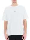 Men's Kyle Logo Print Cotton Jersey Short Sleeve T-Shirt  White - A.P.C. - BALAAN 3