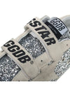 Old School Glitter Low Top Sneakers Silver - GOLDEN GOOSE - BALAAN 8