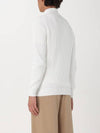 Ribbed Cotton Full-Zip Cardigan White - BRUNELLO CUCINELLI - BALAAN 3