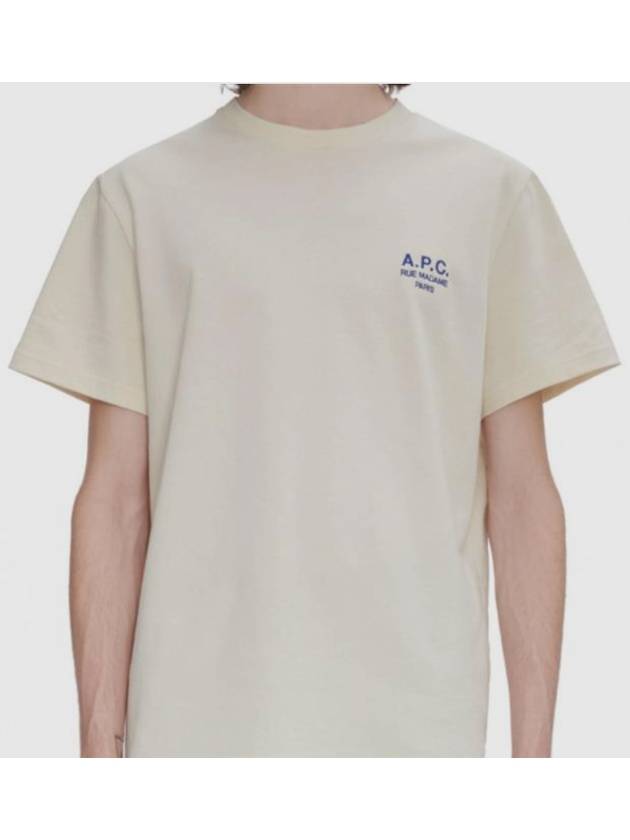 Raymond Short Sleeve T-shirt White - A.P.C. - BALAAN 3