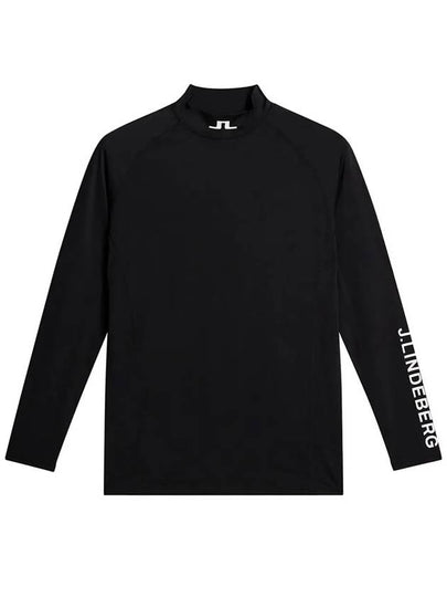 Golf Aello Soft Compression Long Sleeve T-Shirt Black - J.LINDEBERG - BALAAN 2