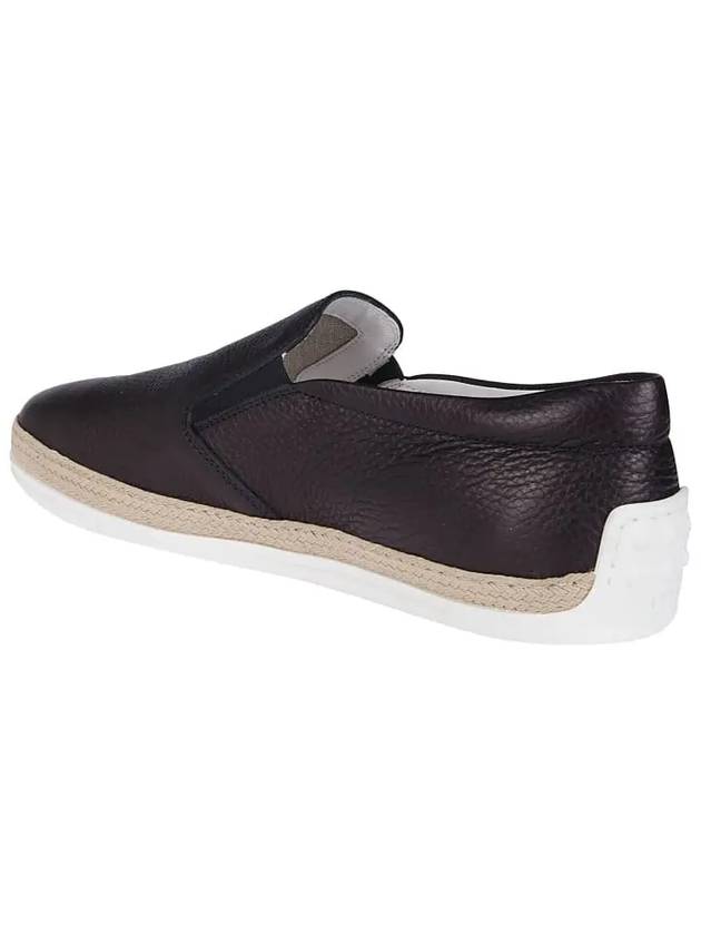 Men's Leather Slip-Ons Black - TOD'S - BALAAN 4