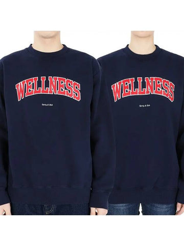 Wellness IVY CREWNECK NAVY SPORTS RED - SPORTY & RICH - BALAAN 1