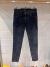 Women's Gold Big Plate Black Crack Washing Jeans FT8OED G8D92 - DOLCE&GABBANA - BALAAN 2