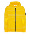 Men's Wappen Patch Zip-up Jacket Yellow - STONE ISLAND - BALAAN 2