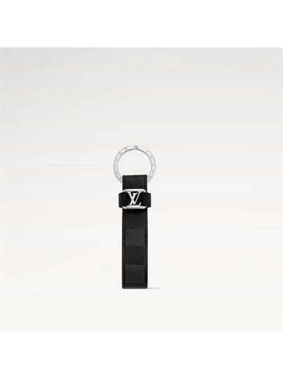 LV Dragonne Key Holder Black - LOUIS VUITTON - BALAAN 2