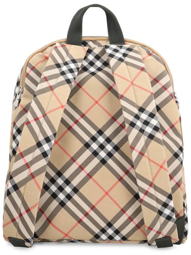 Nova Check Backpack Beige - BURBERRY - BALAAN 5