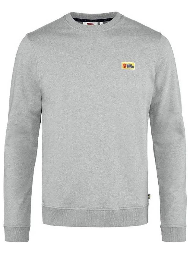 Men's Vardag Long Sleeve T-Shirt Grey - FJALL RAVEN - BALAAN 2