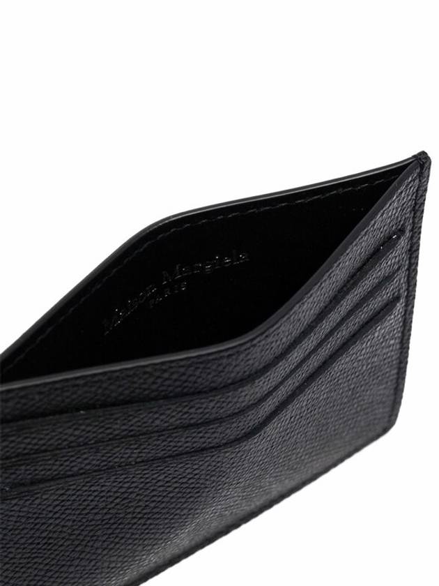 Stitch Diagonal Card Wallet Black - MAISON MARGIELA - BALAAN 4