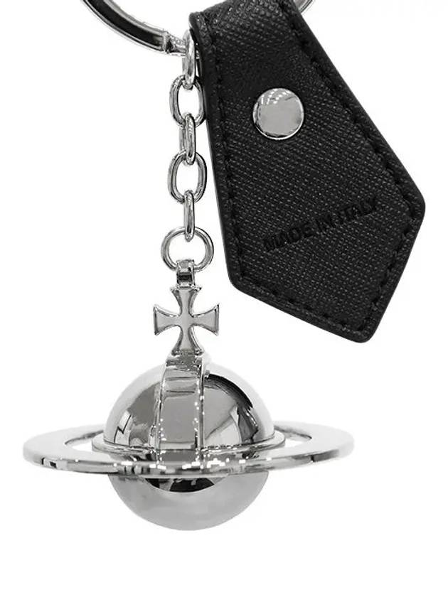 3D ORB Keyring Silver 8203011QU OM0014 N401 - VIVIENNE WESTWOOD - BALAAN 5