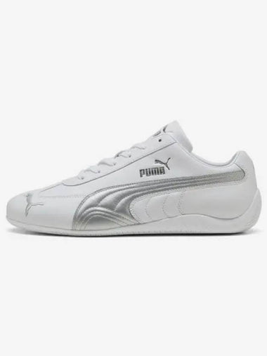 Speedcat Leather White Silver - PUMA - BALAAN 1