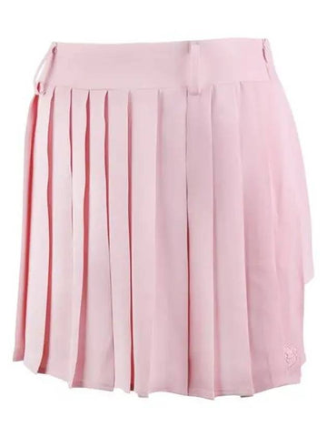 Golf Double Ring Pleated Skirt Pink - HENRY STUART - BALAAN 1