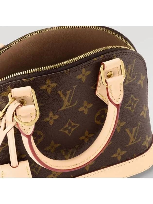 Alma BB Monogram Canvas Tote Bag Brown - LOUIS VUITTON - BALAAN 6