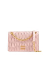 Matelasse Nappa Leather Mini Bag Pink - MIU MIU - BALAAN 2