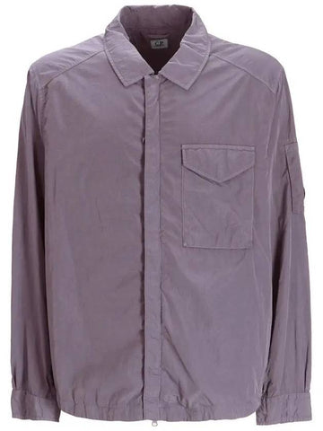 Lens Waffen Shirt Jacket 17CMOS095A 005904G 735 - CP COMPANY - BALAAN 1