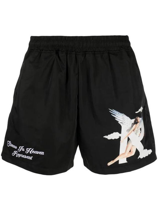 Storms In Heaven Shorts Black - REPRESENT - BALAAN 1