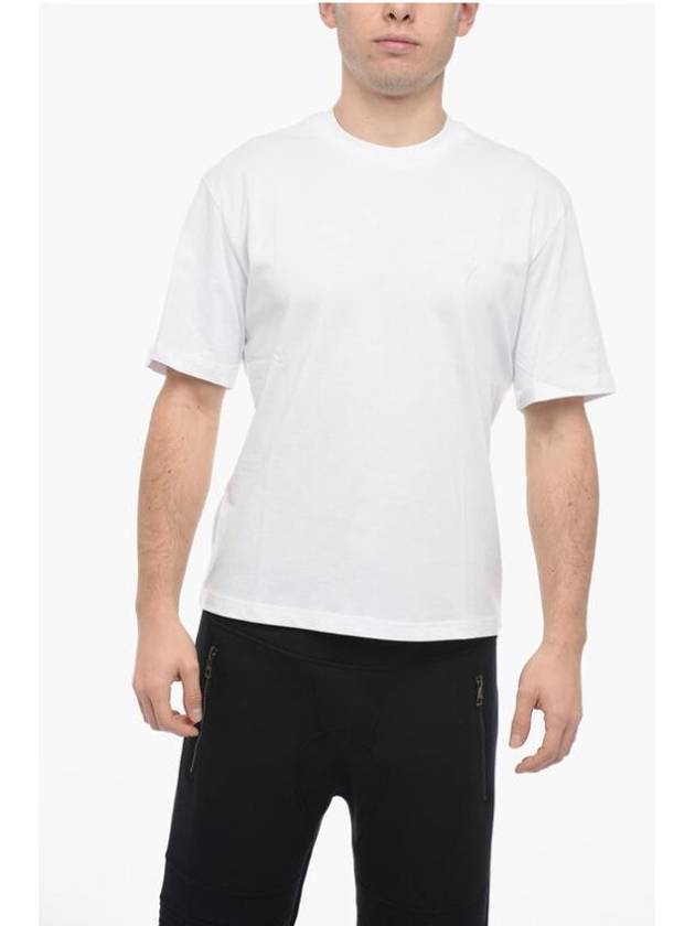 Short Sleeve T-Shirt PBJT182 U534C 0303 White - NEIL BARRETT - BALAAN 1