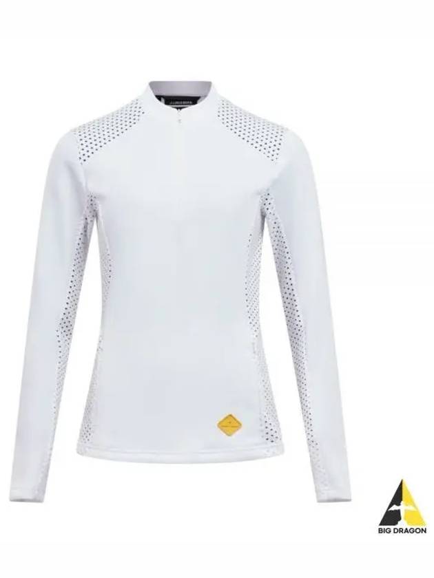 Betty Mid Layer Long Sleeve T-Shirt White - J.LINDEBERG - BALAAN 2