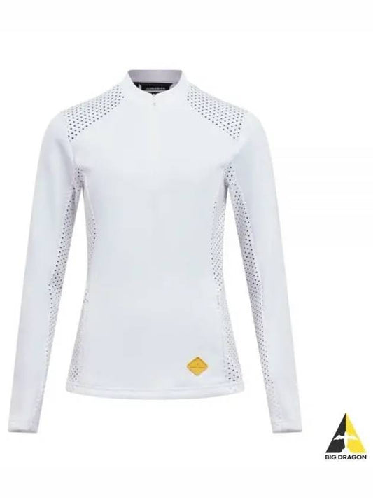 Betty Mid Layer Long Sleeve T-Shirt White - J.LINDEBERG - BALAAN 2