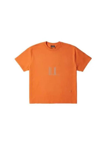 Women's Ava Mini Embroidered Logo Cotton Short Sleeve T-Shirt Orange - JACQUEMUS - BALAAN 2