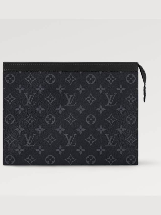 Pochette Voyage Monogram Eclipse Pouch Bag Black - LOUIS VUITTON - BALAAN 2