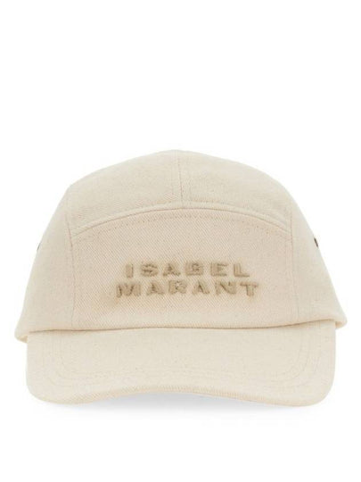 Tedji Ball Cap Ecru - ISABEL MARANT - BALAAN 2