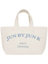 JK logo eco bag_blue - JUN BY JUN K - BALAAN 2