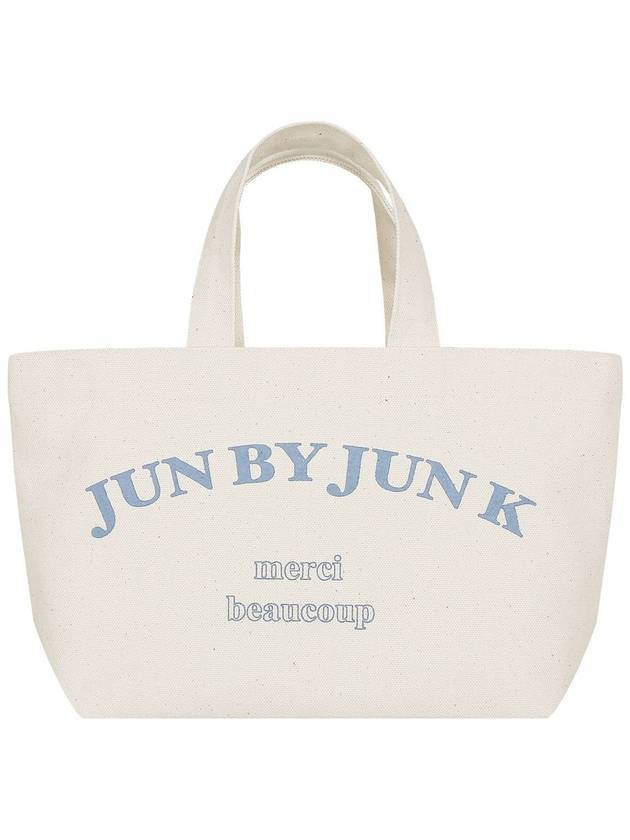 JK logo eco bag_blue - JUN BY JUN K - BALAAN 2