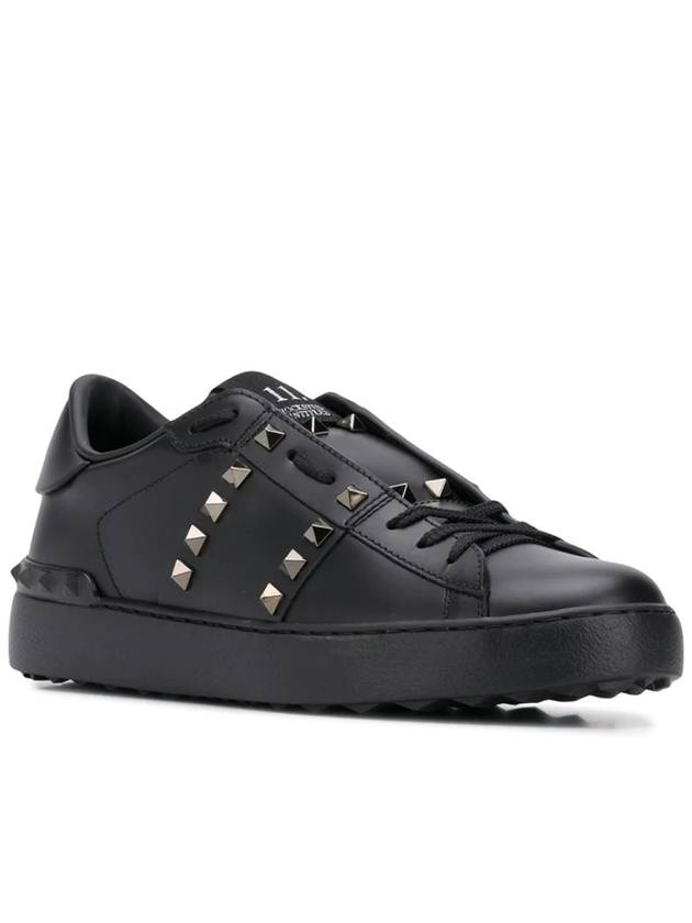 Rockstud Untitled Low-Top Sneakers - VALENTINO - BALAAN 2