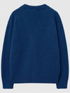 Stitch Point Oversized Cardigan Blue - TABB LUDENS - BALAAN 2