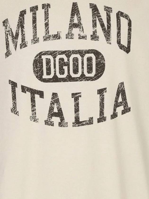 DG logo print cotton T shirt G8PN9TG7NPV - DOLCE&GABBANA - BALAAN 3