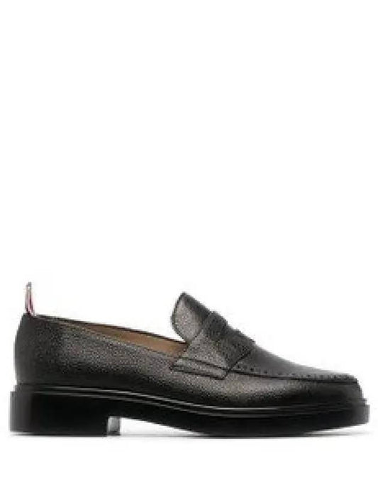 Lightweight Sole Penny Loafer Black - THOM BROWNE - BALAAN 2