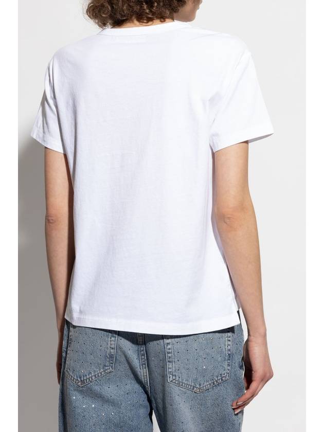 Zadig & Voltaire T-shirt Marta, Women's, White - ZADIG & VOLTAIRE - BALAAN 4