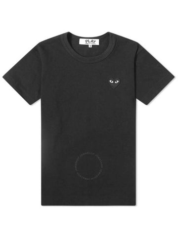 Cdg Play Heart Embroidered T-Shirt, Size Medium - COMME DES GARCONS PLAY - BALAAN 1