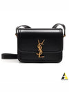 Gold Hardware Monogram Small Solferino Shoulder Bag Black - SAINT LAURENT - BALAAN 2