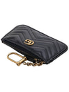 GG Marmont Matelasse Pouch Key Holder Black - GUCCI - BALAAN 5