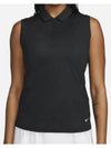 Golf Victory Dri-Fit Polo Sleeveless Black - NIKE - BALAAN 2