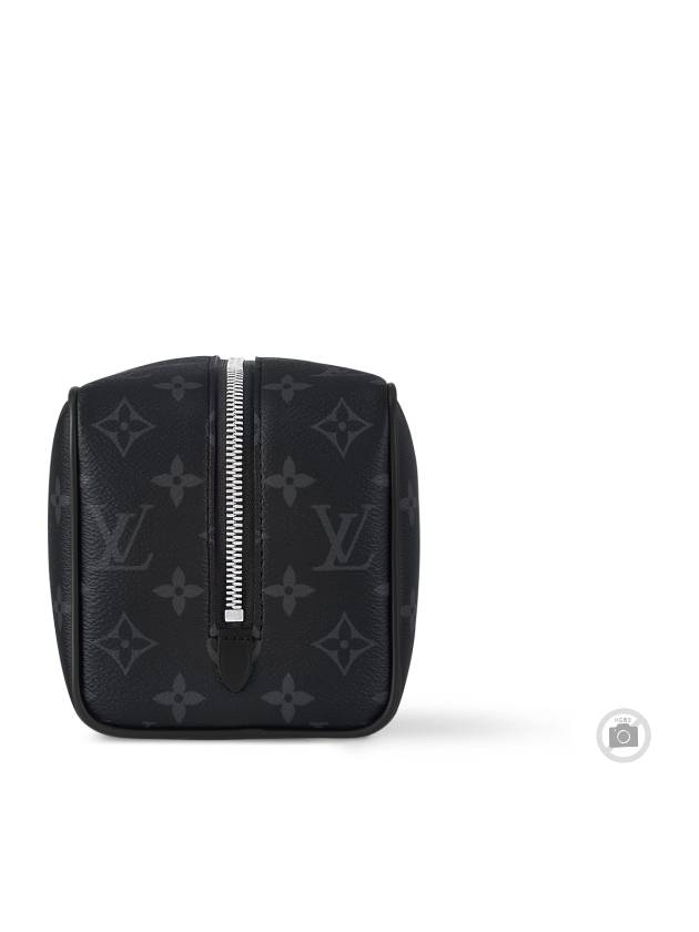 Trousse Toilette Locker Dopp Kit Monogram Eclipse Pouch Bag Black - LOUIS VUITTON - BALAAN 4