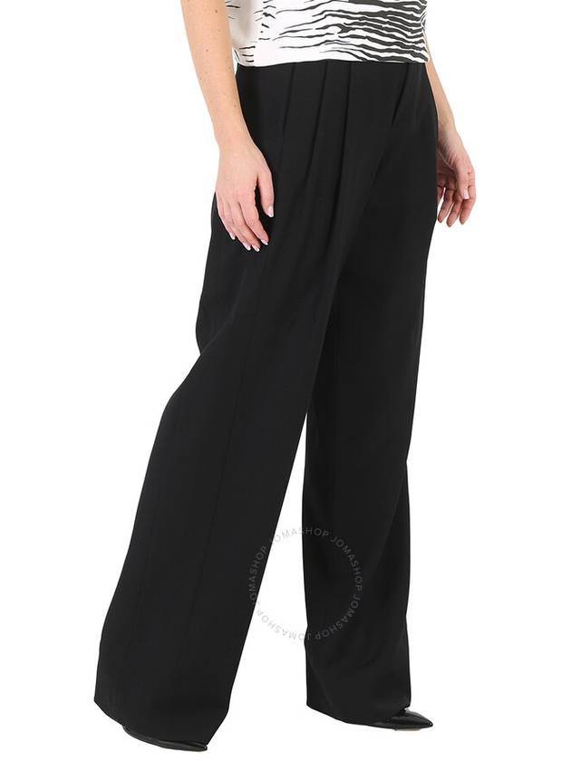 Grande Poudre Wide Pants Black - SAINT LAURENT - BALAAN 4