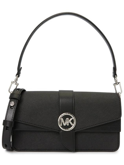 Greenwich Medium Shoulder Bag Black - MICHAEL KORS - BALAAN 2