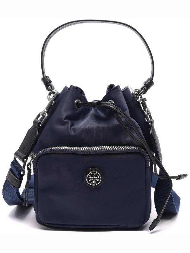 Virginia Logo Bucket Bag Blue - TORY BURCH - BALAAN 3