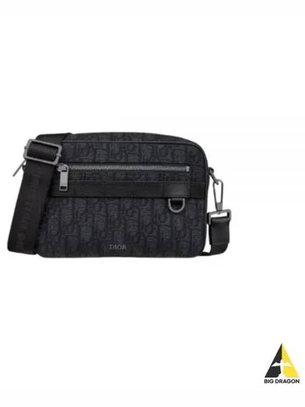 Safari Oblique Strap Cross Bag Black - DIOR - BALAAN 2