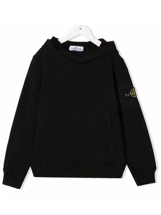 Kids Waffen Hoodie Black 751661640 V0029 - STONE ISLAND - BALAAN 2