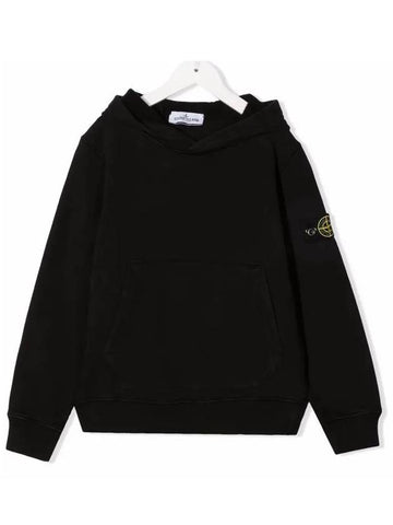 Kids Waffen Hoodie Black 751661640 V0029 - STONE ISLAND - BALAAN 1