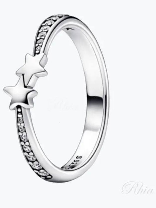 shooting star sparkling ring silver - PANDORA - BALAAN 2