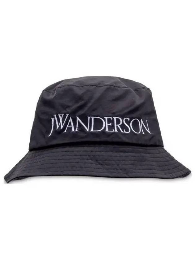 Embroidered Logo Bucket Hat Black - JW ANDERSON - BALAAN 2