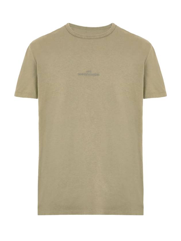 Reverse Logo Jersey Short Sleeve T-Shirt Light Green - MAISON MARGIELA - BALAAN 1