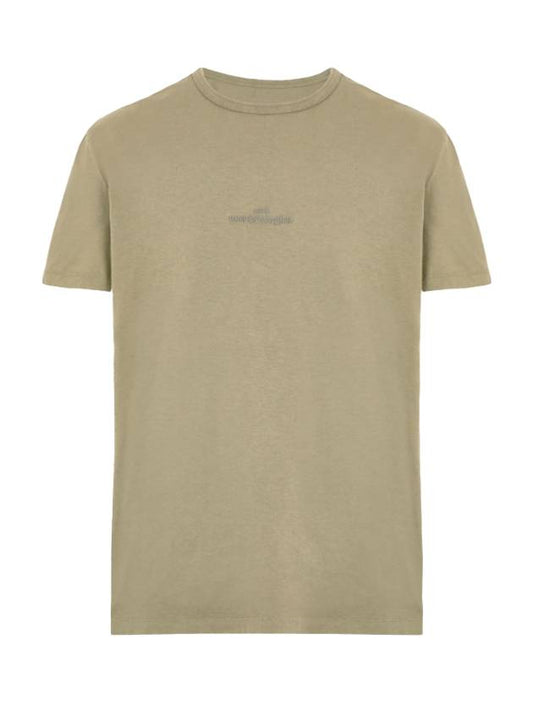 Reverse Logo Jersey Short Sleeve T-Shirt Light Green - MAISON MARGIELA - BALAAN 1